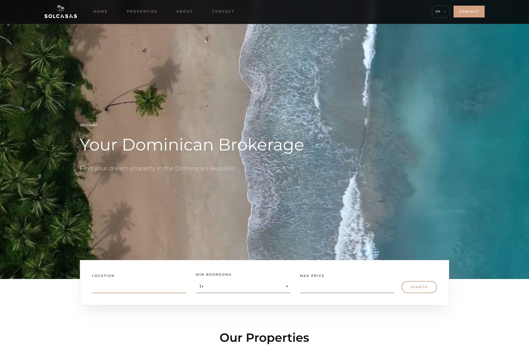 Example AnyHouse brokerage website